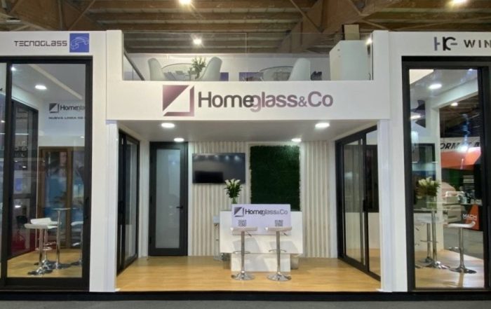 Stand Homeglass & CO Expoconstrucción y Expodiseño 2025